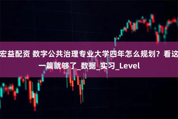 宏益配资 数字公共治理专业大学四年怎么规划？看这一篇就够了_数据_实习_Level